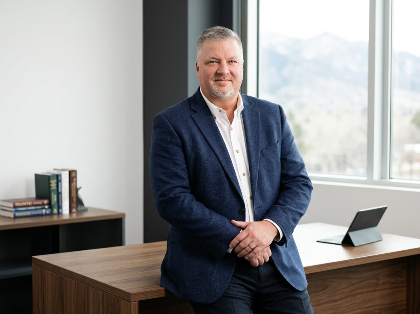 Dan Cloward in a professional mountain-view office setting